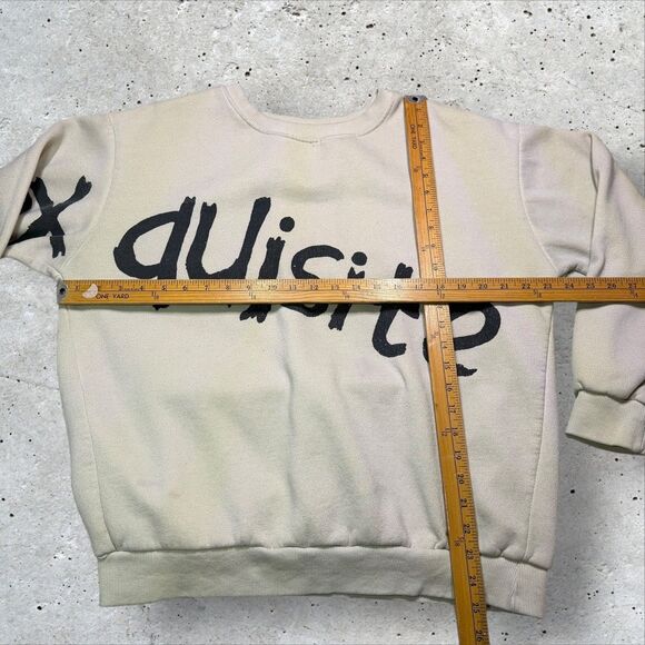 Vintage CP Company The Exquisite Spellout Graphic Crewneck Sweatshirt Distressed - Picture 9 of 12